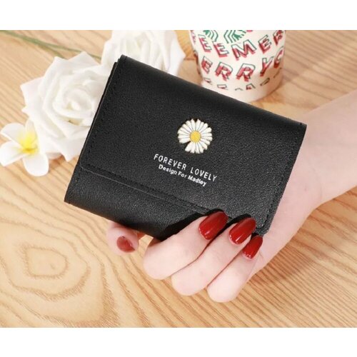 фото Кошелек forever young 1823614048, фактура матовая, черный