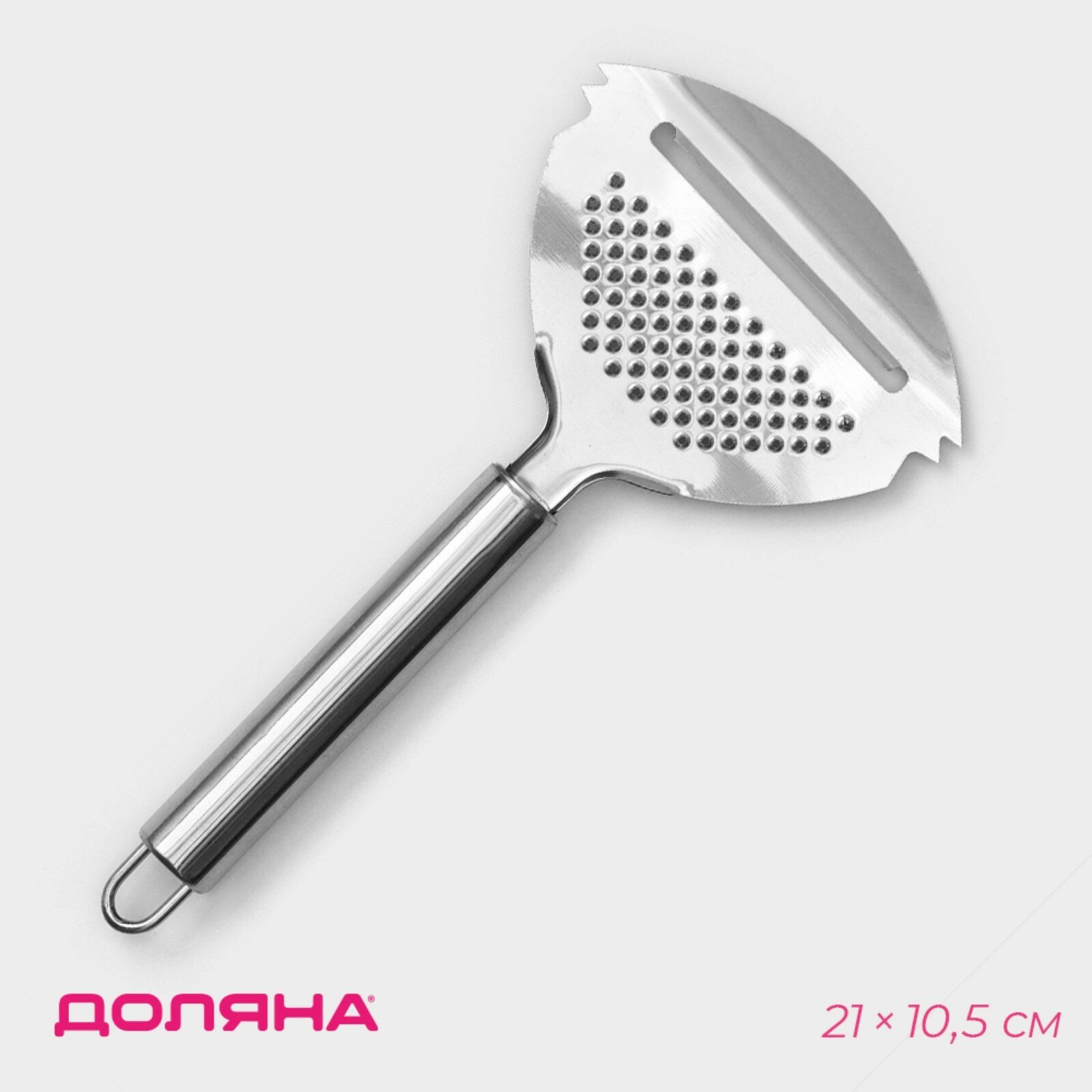 фото Тёрка для сыра Доляна «Металлик»