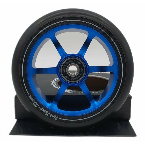 фото Колесо для самоката x-treme 110*24мм 6st(chimera), blue techteam