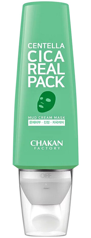 Chakan~Глиняная маска для проблемной кожи c центеллой~Centella Cica Real Pack