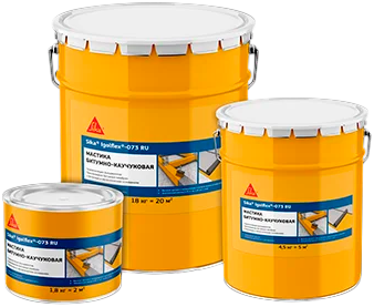 Мастика Универсальная Sika Igolflex-073 2л Битумно-Каучуковая, Однокомпонентная, Черная.