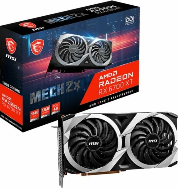 MSI Radeon RX 6700 XT MECH 2X 602-V398-04S