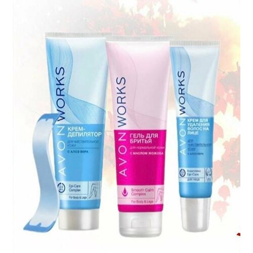 AVON Набор для депиляции и бритья чувствительной кожи 1335₽