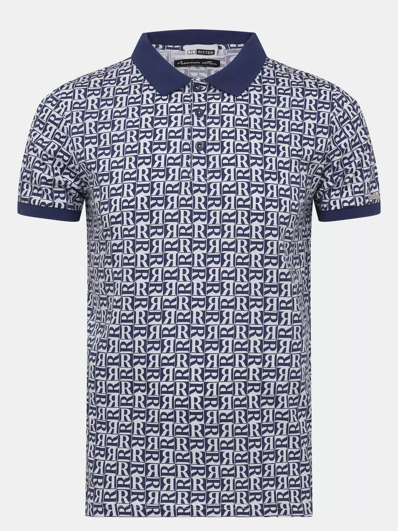 Поло Ritter jeans, размер 48, мультиколор