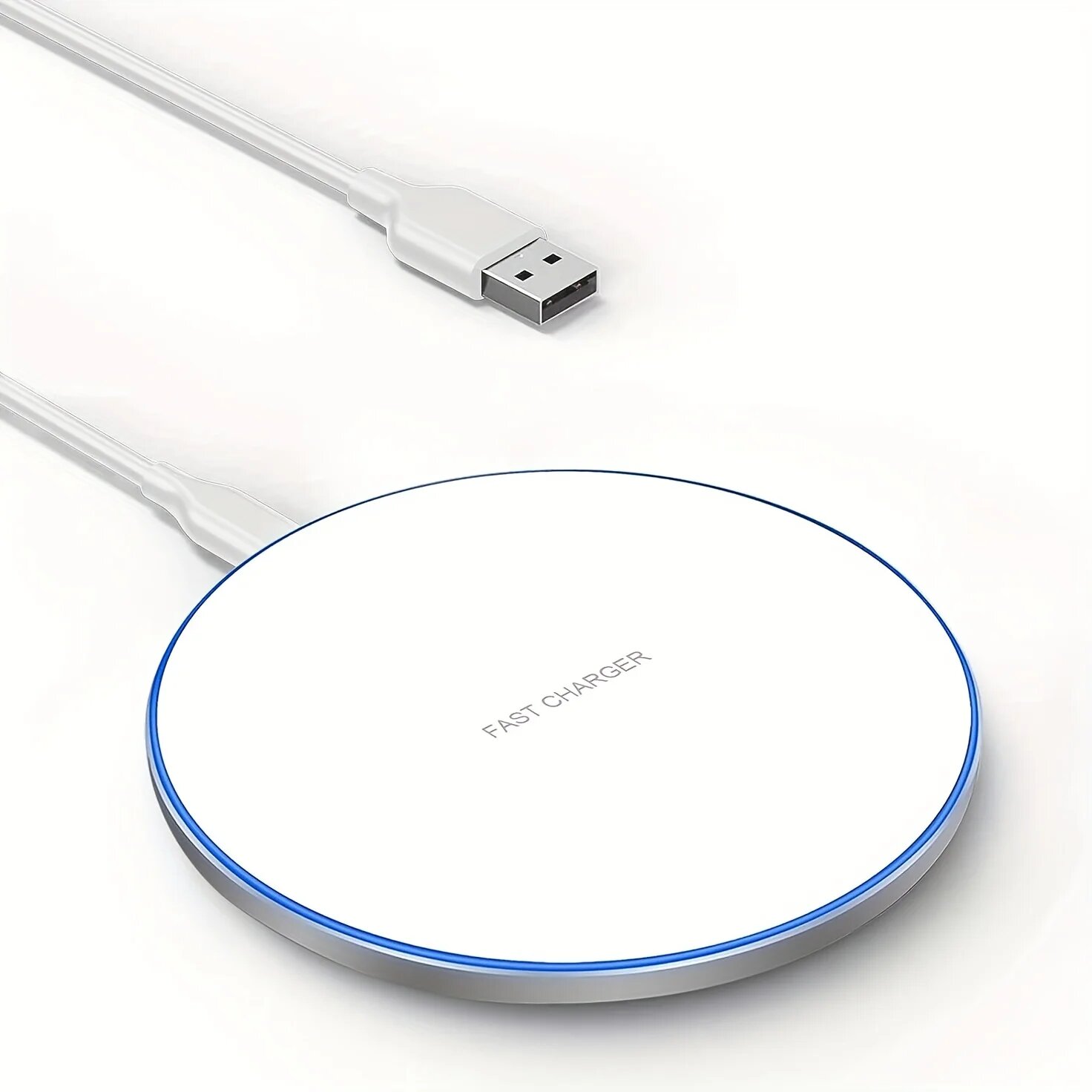 Беспроводное зарядное устройство 100 Вт для apple 14 15 13 12 11 Pro XS Max Mini XR Индукционная быстрая беспроводная зарядная панель для Samsung Xiaomi Huawei, whte with cable