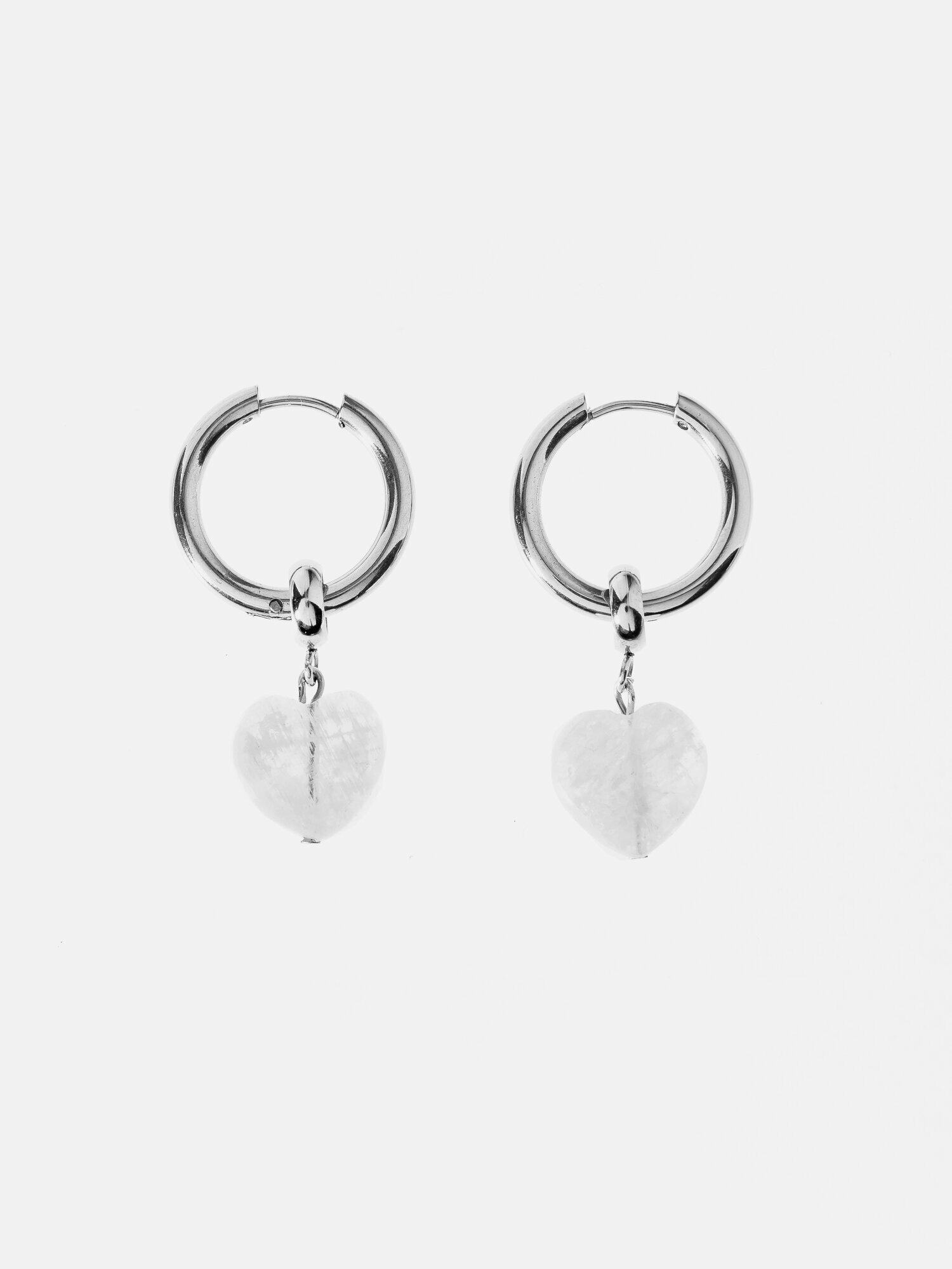 Серьги, лунный камень