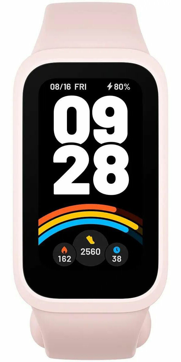 Фитнес-браслет Xiaomi Smart Band 9 Active Pink — фото 1