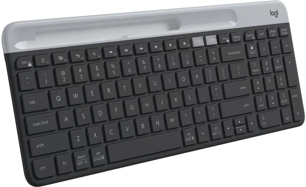 Клавиатура Logitech K580 Slim Multi-Device русская раскладка, графит — фото 1