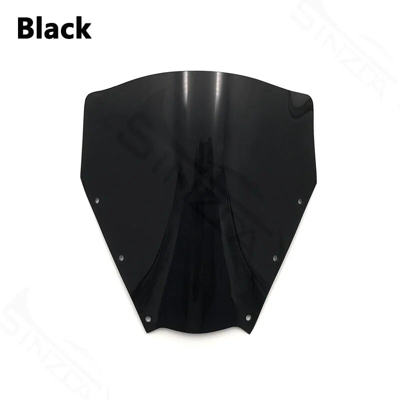 Ветровое стекло для Yamaha FZ1 Fazer FZS1000 2001 2002 2003 2004 2005 Черный
