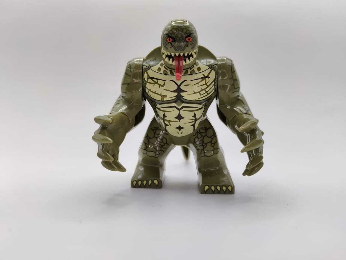 Минифигурка "Ящер" (Lizard), суперзлодей из вселенной Marvel для игр / коллекционирования