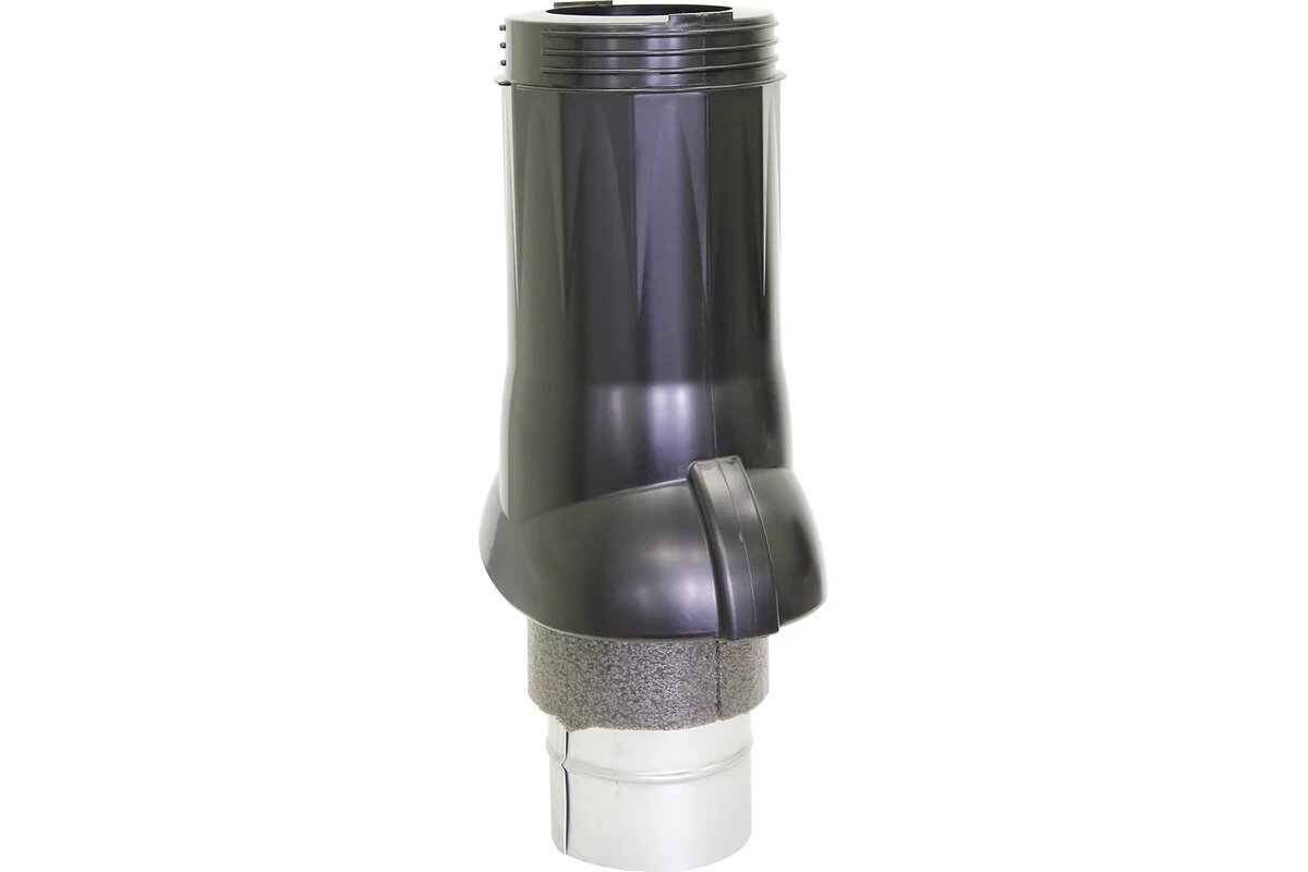 Gervent Вентиляционный выход d125/160, черный ВВ/черн