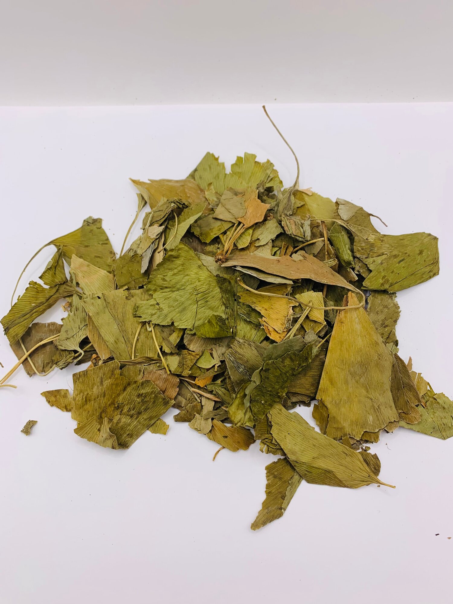 Картинки Гинкго билоба листья фито чай (Ginkgo Biloba не БАД) улучшит работоспособность / для памяти, All Natural, 350гр