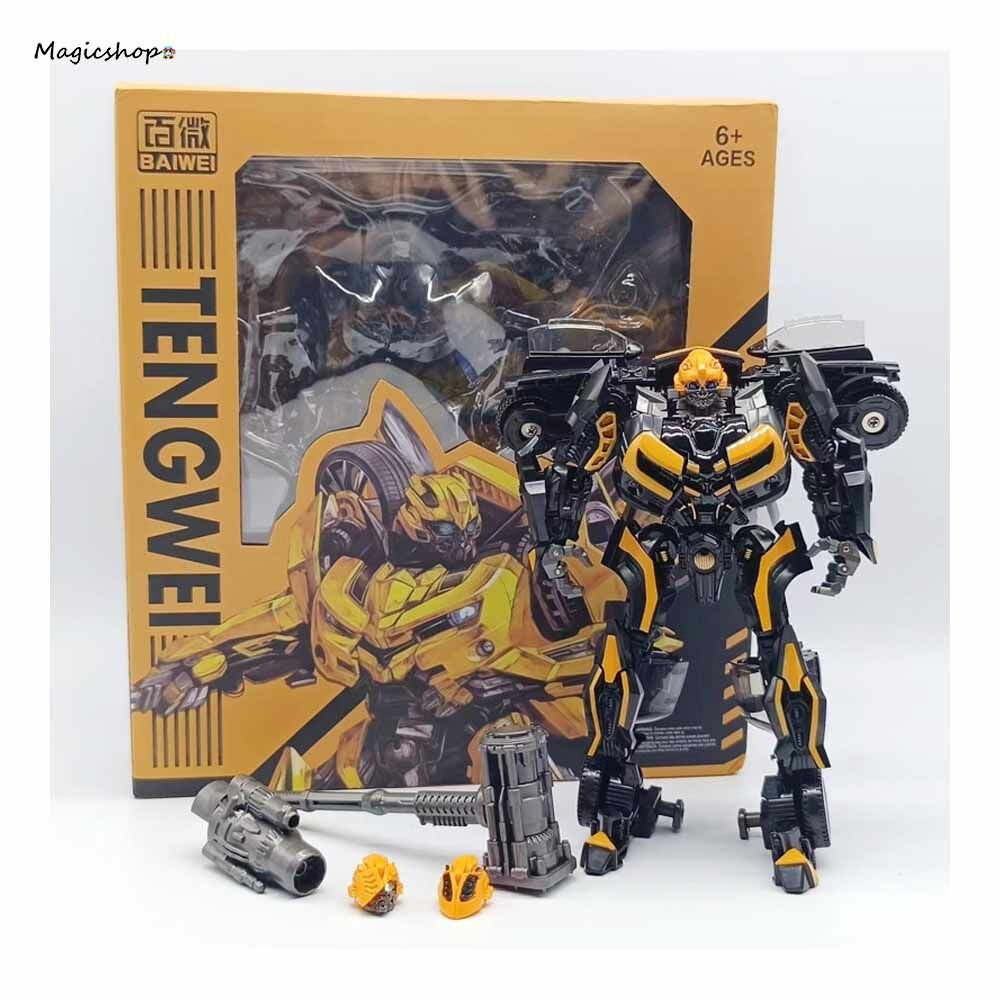 19cm Робот Трансформер Темный Бамблби Игрушки