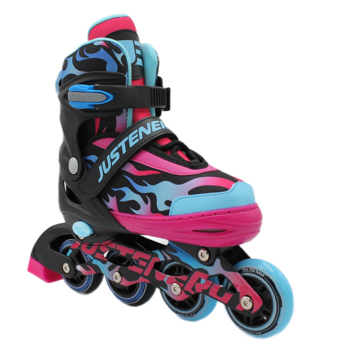 Раздвижные роликовые коньки Justenergy Je-sk-a570-21 Pink размер XS (25-28)