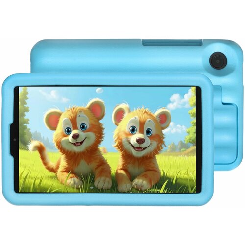 87 Планшет Samsung Galaxy Tab A9 Kids Edition Wi-Fi 64 ГБ голубой 1340x800 PLS 8x22 ГГц 4 ГБ 5100 мАч 27998₽