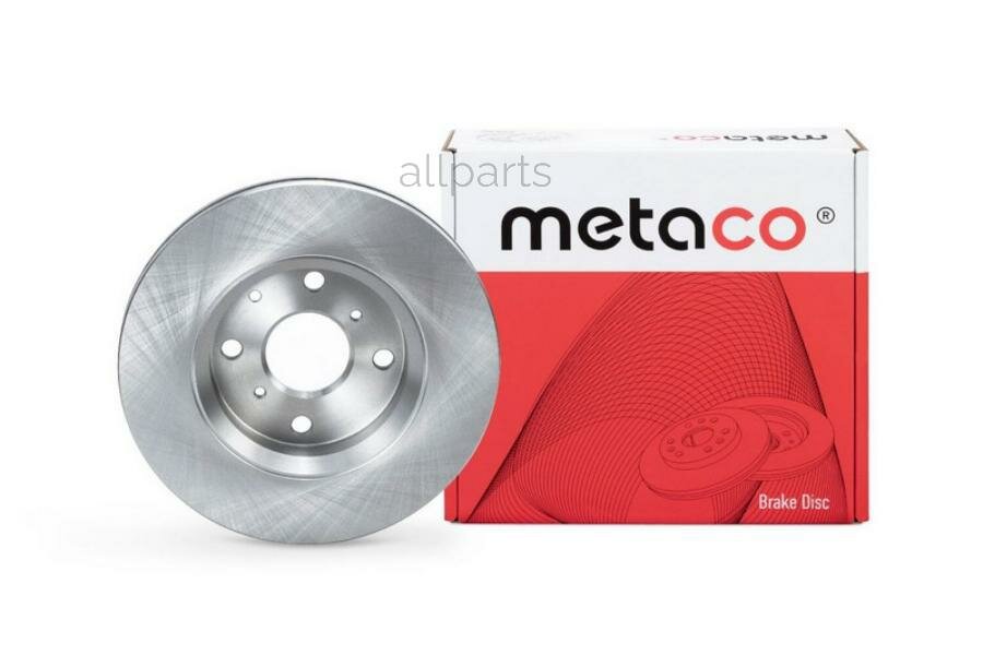 METACO 3050-085 Диск тормозной передний вентилируемый Peugeot 107 (2006-2014), Citroen C1 (2005-2014)