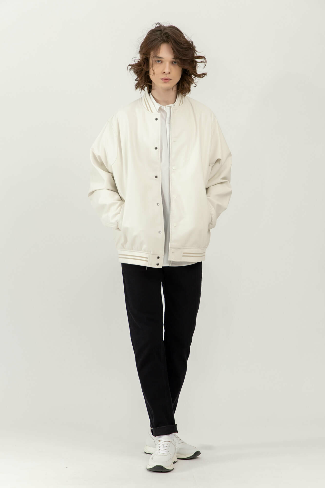 Ветровка TERRA PRO бомбер, размер XL, white