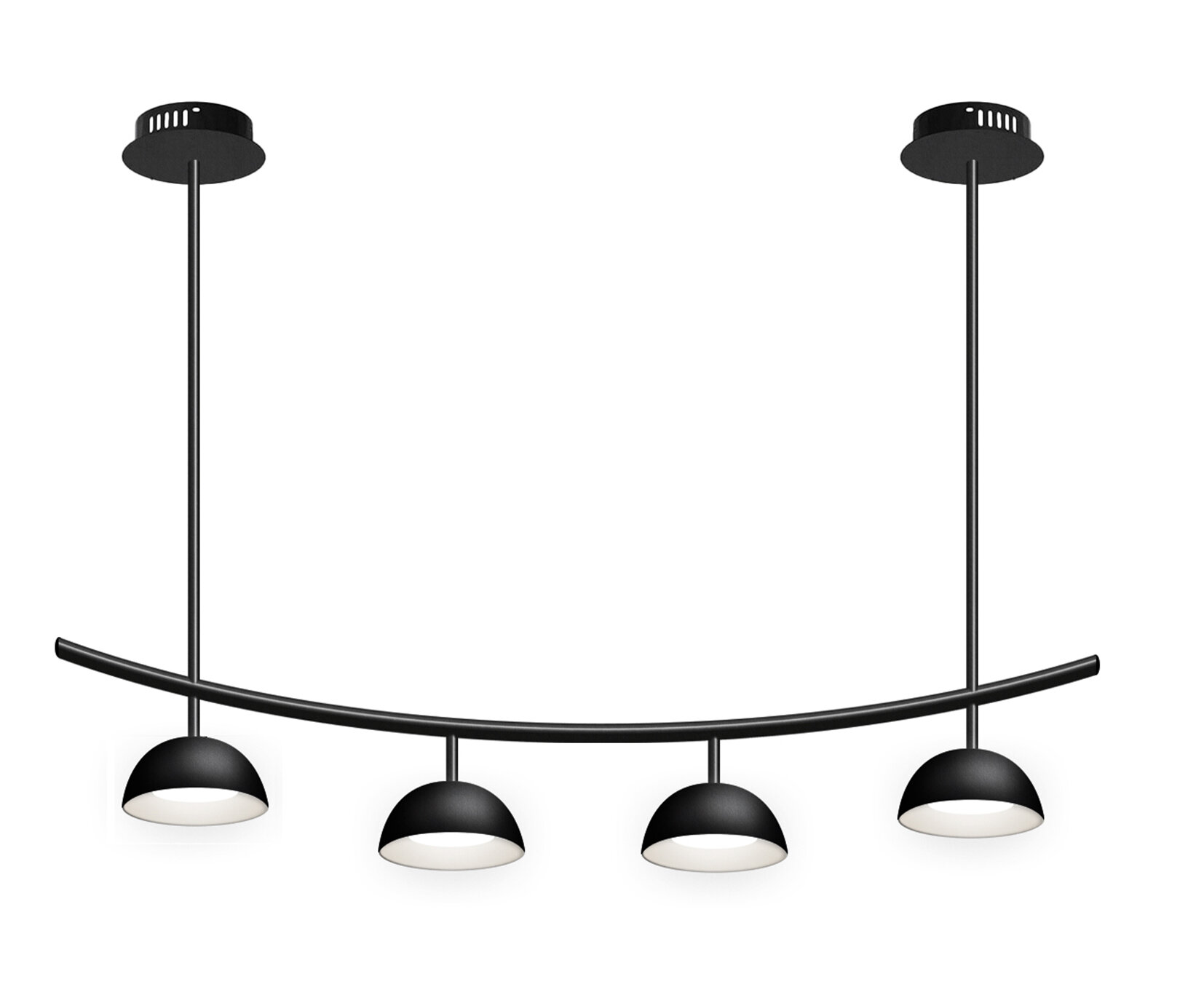 Люстра на штанге Kink Light Стиви 07652-419