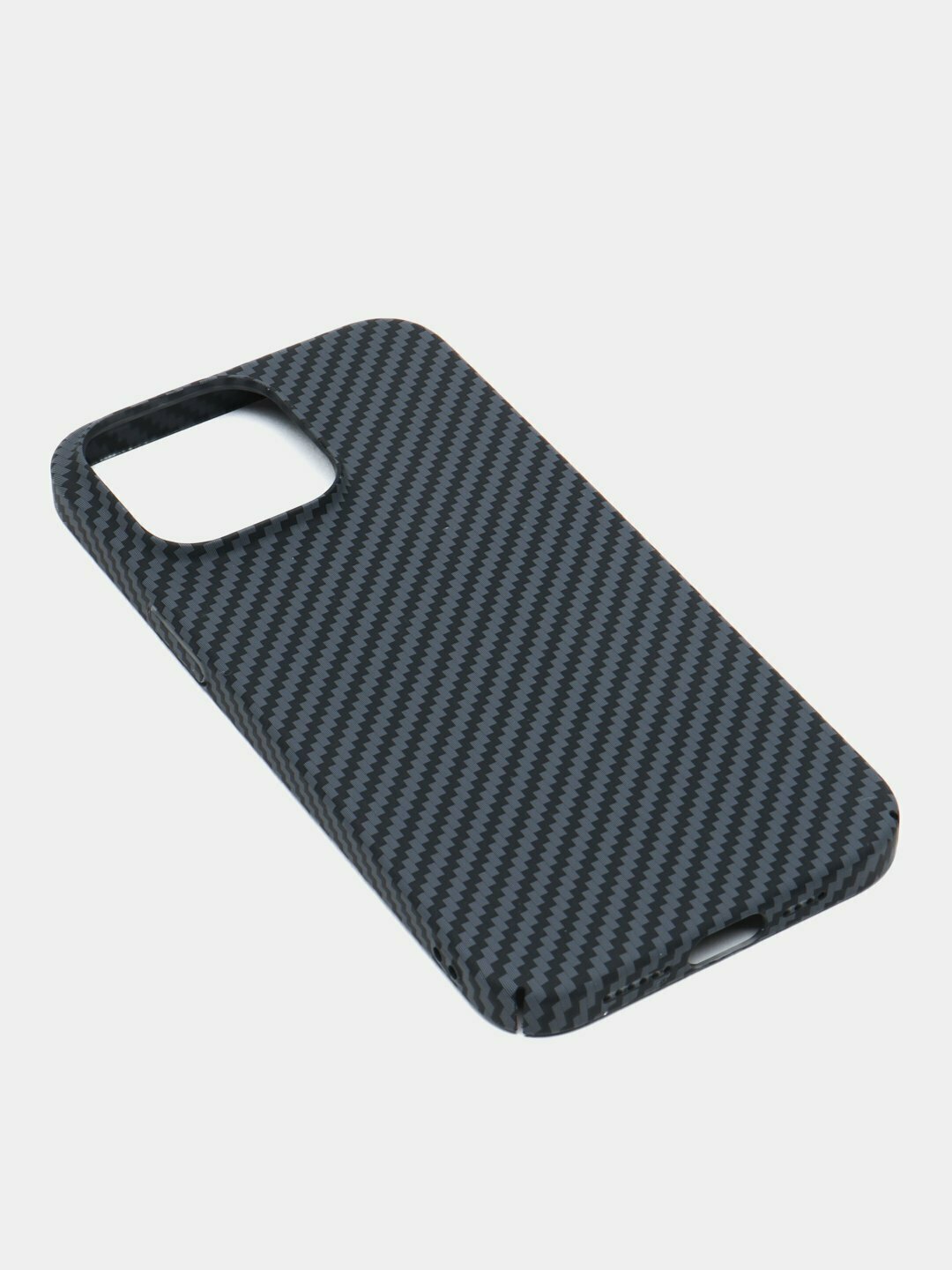 Чехол Savdo , карбоновый, для iPhone 16 Pro Max, золотистый — фото 1