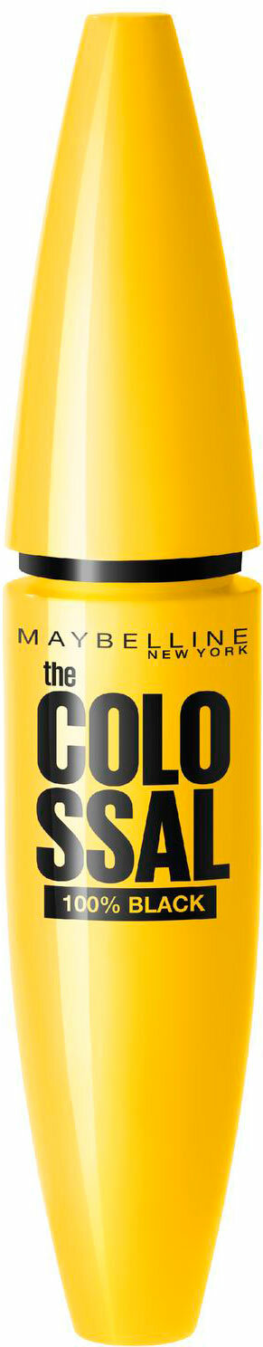 Тушь Maybelline Marvel "Colossal Volume" 100%, для объёма ресниц, чёрная, 8 мл — фото 1