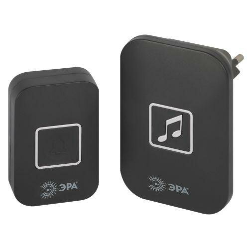 Звонок беспроводной С97 60 мелодий черн ЭРА Б0054086 (1 шт.)