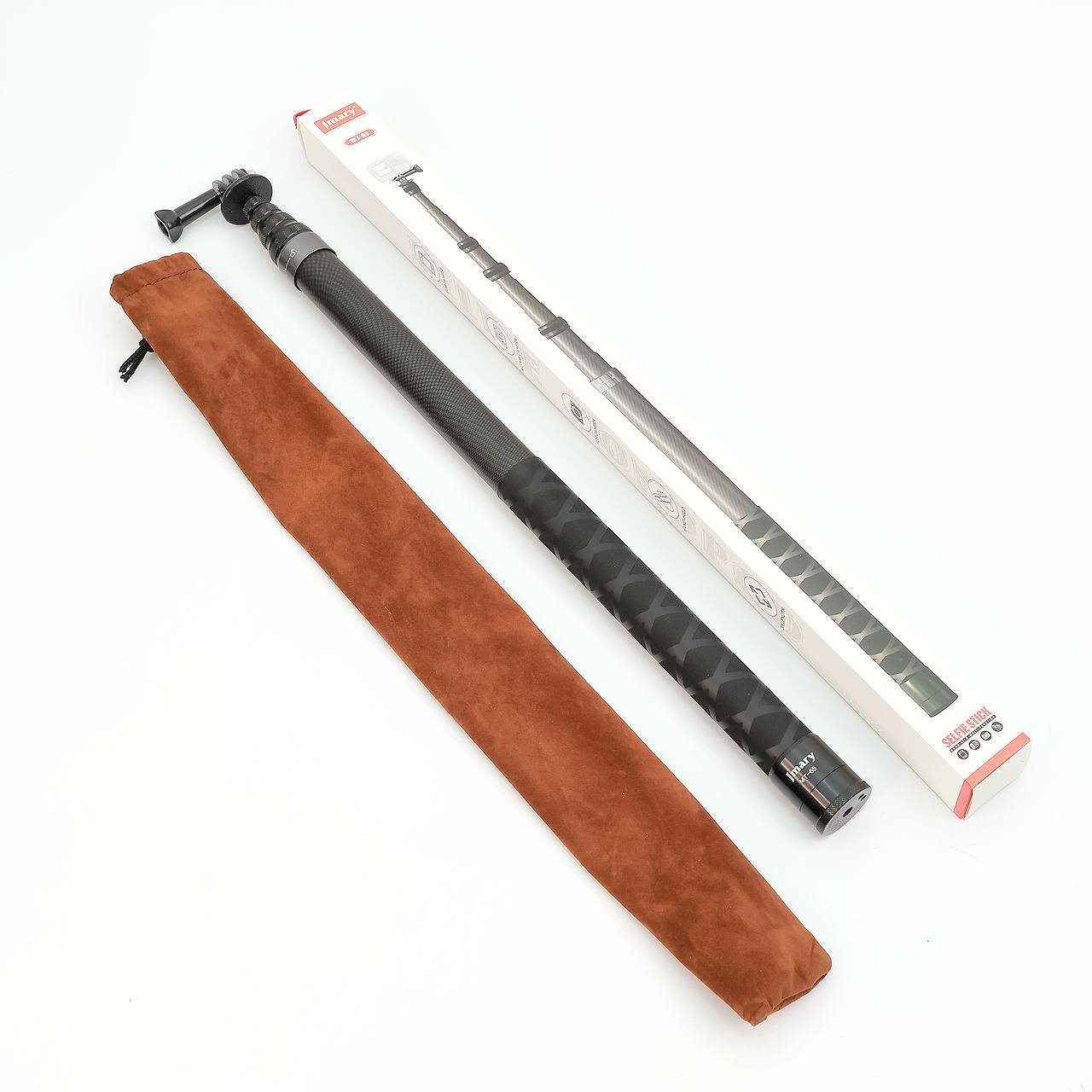 Монопод Jmary MT-65, для экшн камер, карбоновый, складной, 3 метра