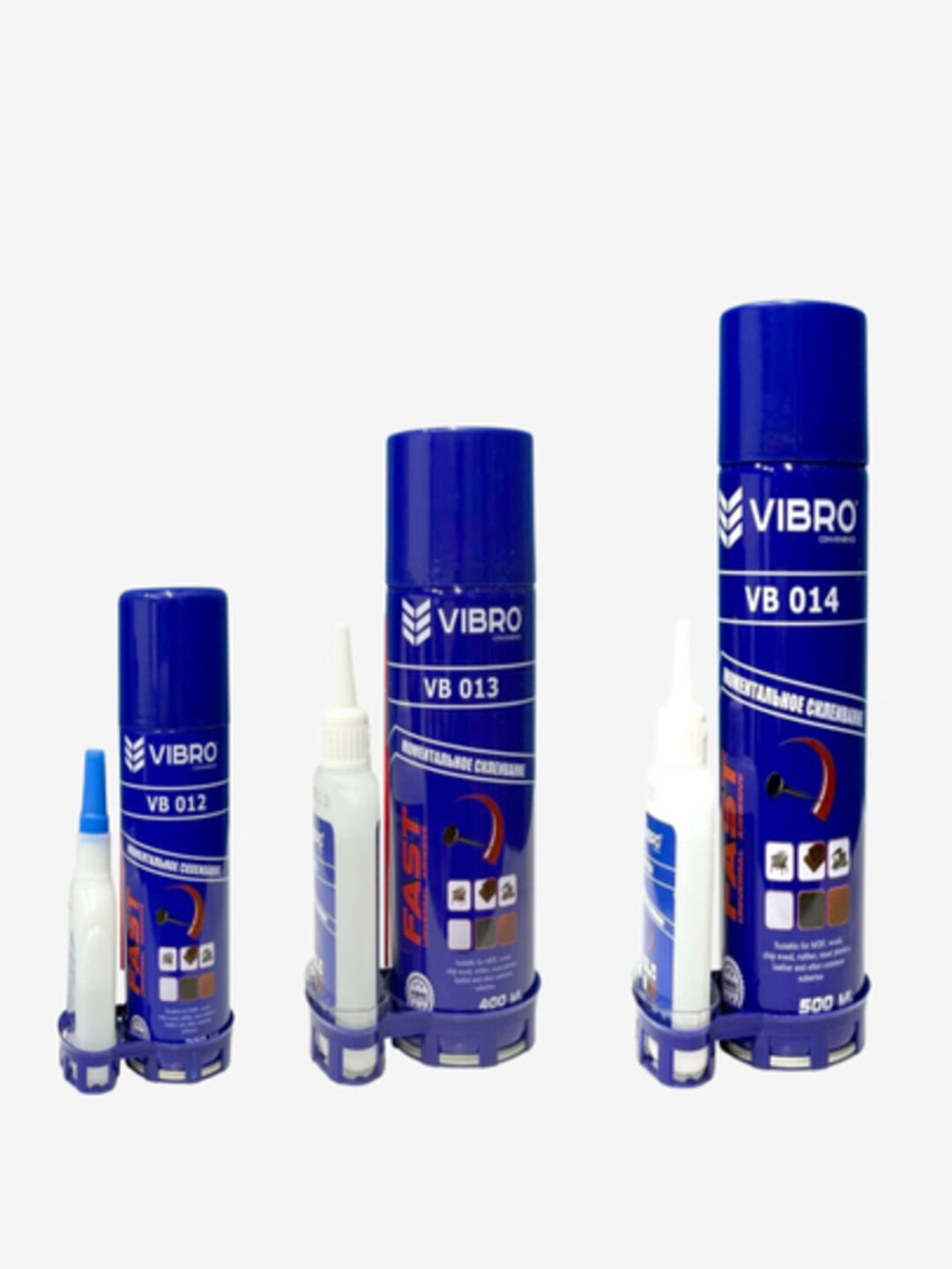 Клей эпоксидный Vibro, для МДФ, 0.3 л, однокомпонентный, готовый Vibro Клей МДФ VB 012 200 гр — фото 1