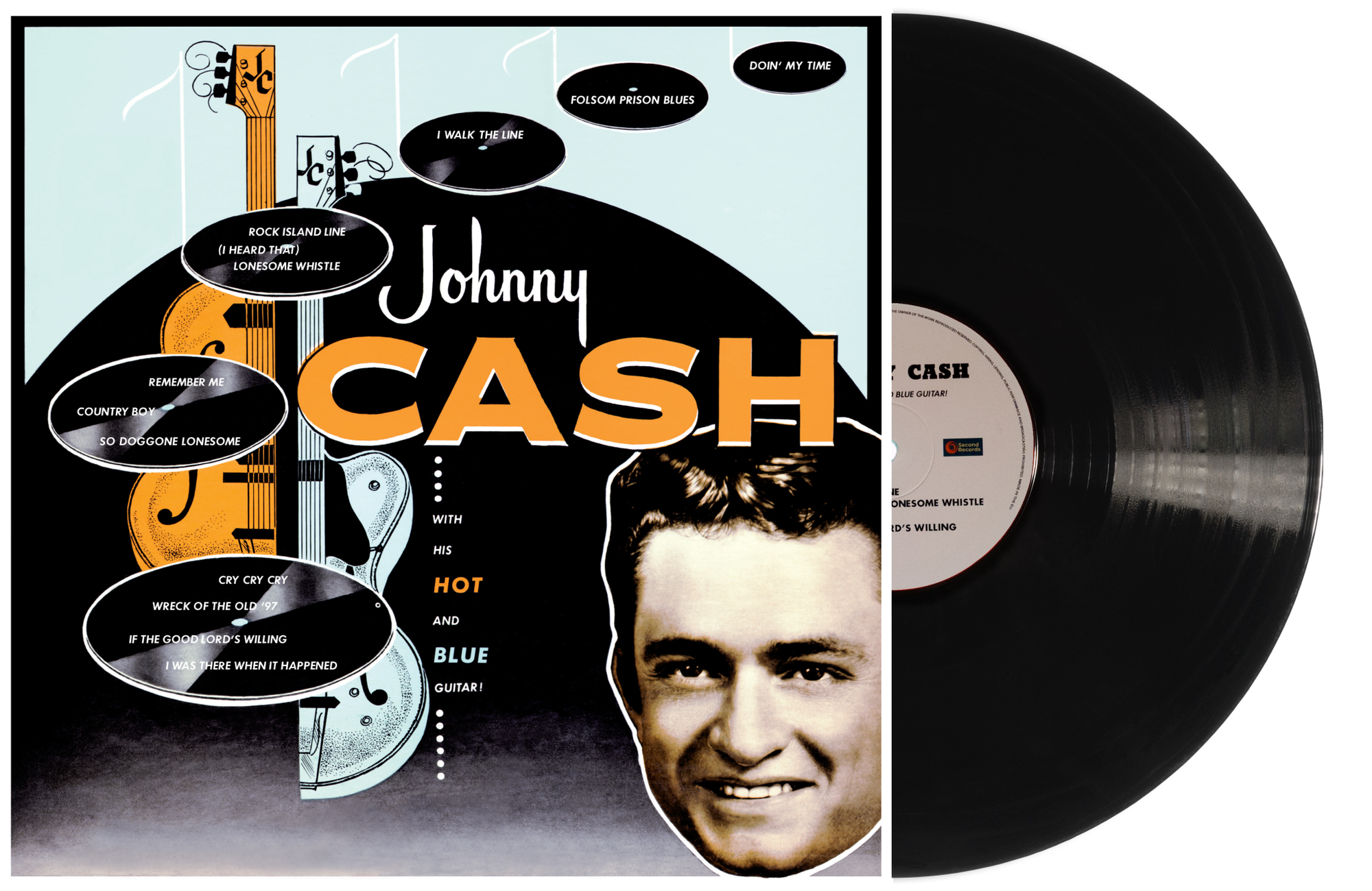 Виниловая пластинка Johnny Cash With His Hot And Blue Guitar