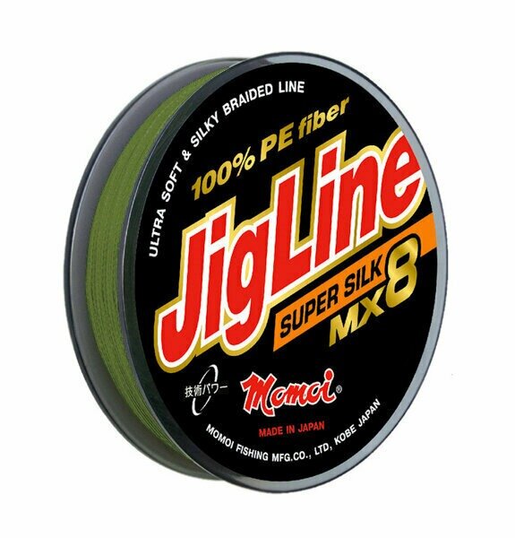 Плетеный шнур Jigline MX8 Premium 100 м 021 мм