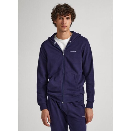 фото Толстовка pepe jeans, размер s, синий