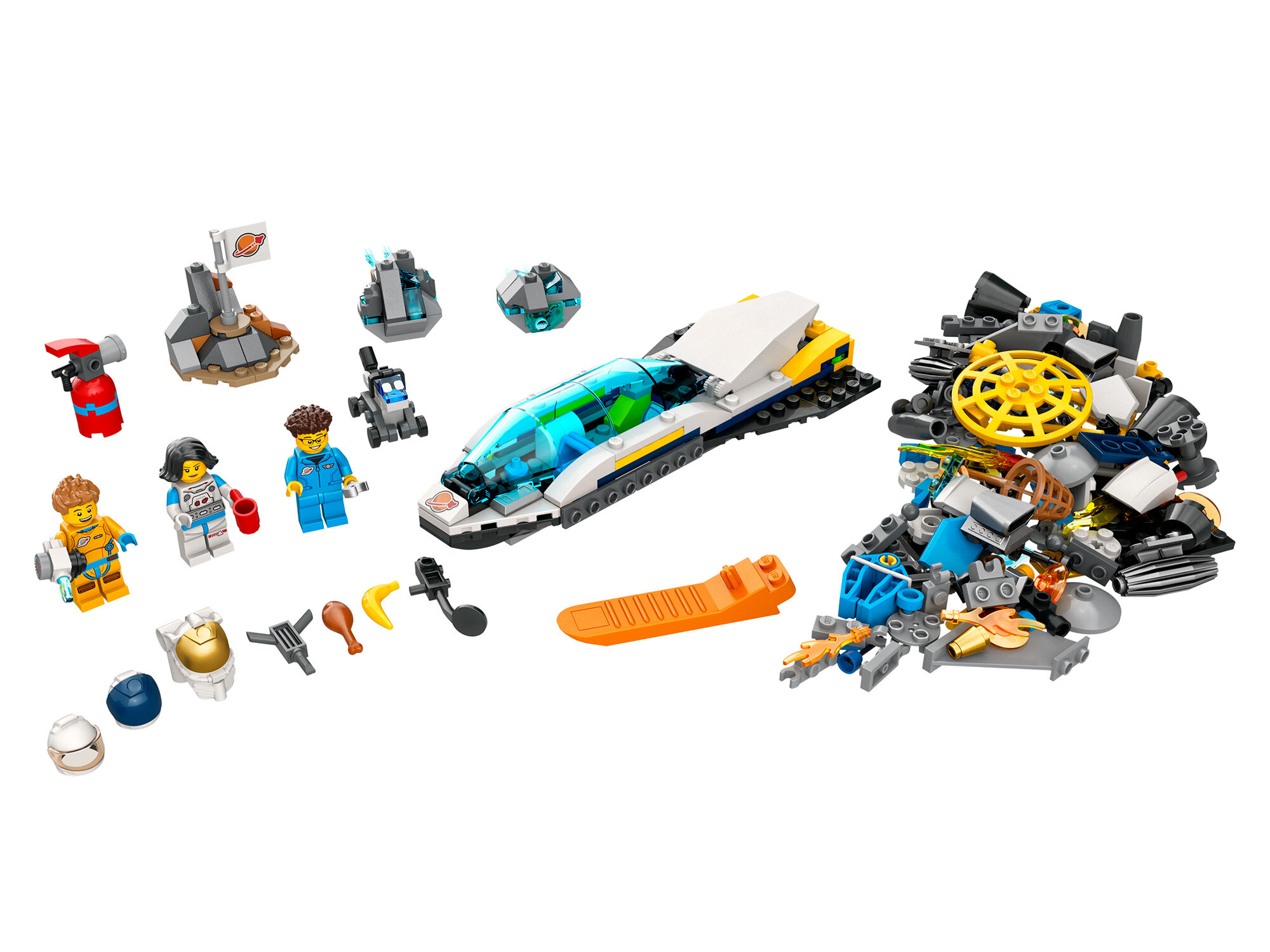 Конструктор Lego City Missions Mars Spacecraft Exploration Missions пластик (60354)