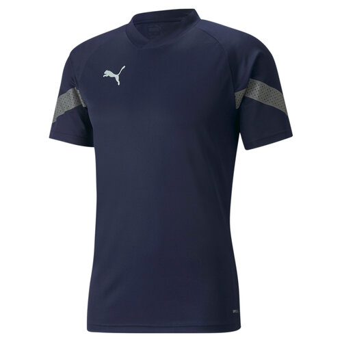 шорты мужские puma teamfinal черный Футболка спортивная PUMA teamFINAL Training Jersey, размер XXL, синий