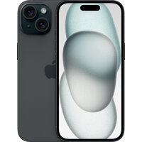 Смартфон Apple iPhone 15 128 ГБ, Dual: nano SIM + eSIM, черный