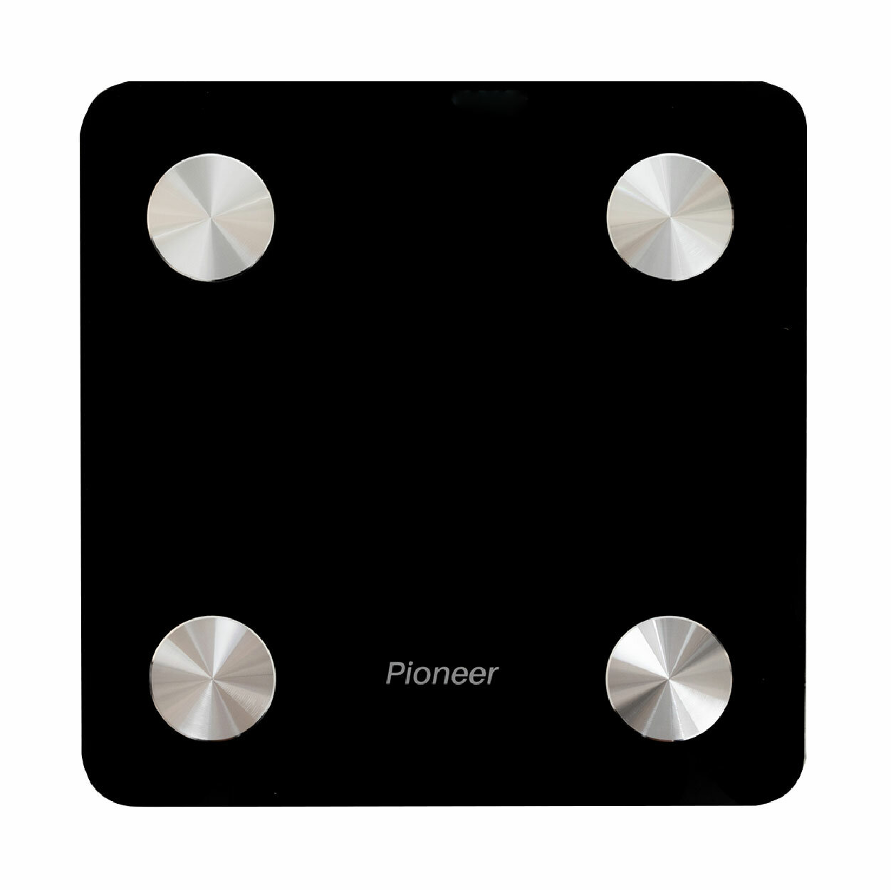 Умные напольные весы Pioneer PBS1006, тензометрический датчик, LED-дисплей, измерение жира/воды/мышечной массы, смартфон-управление, Bluetooth, до 180 кг