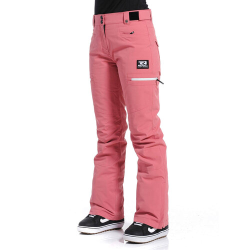 Брюки  для сноубординга Rehall, подкладка, карманы, мембрана, утепленные, водонепроницаемые, размер XL, розовый