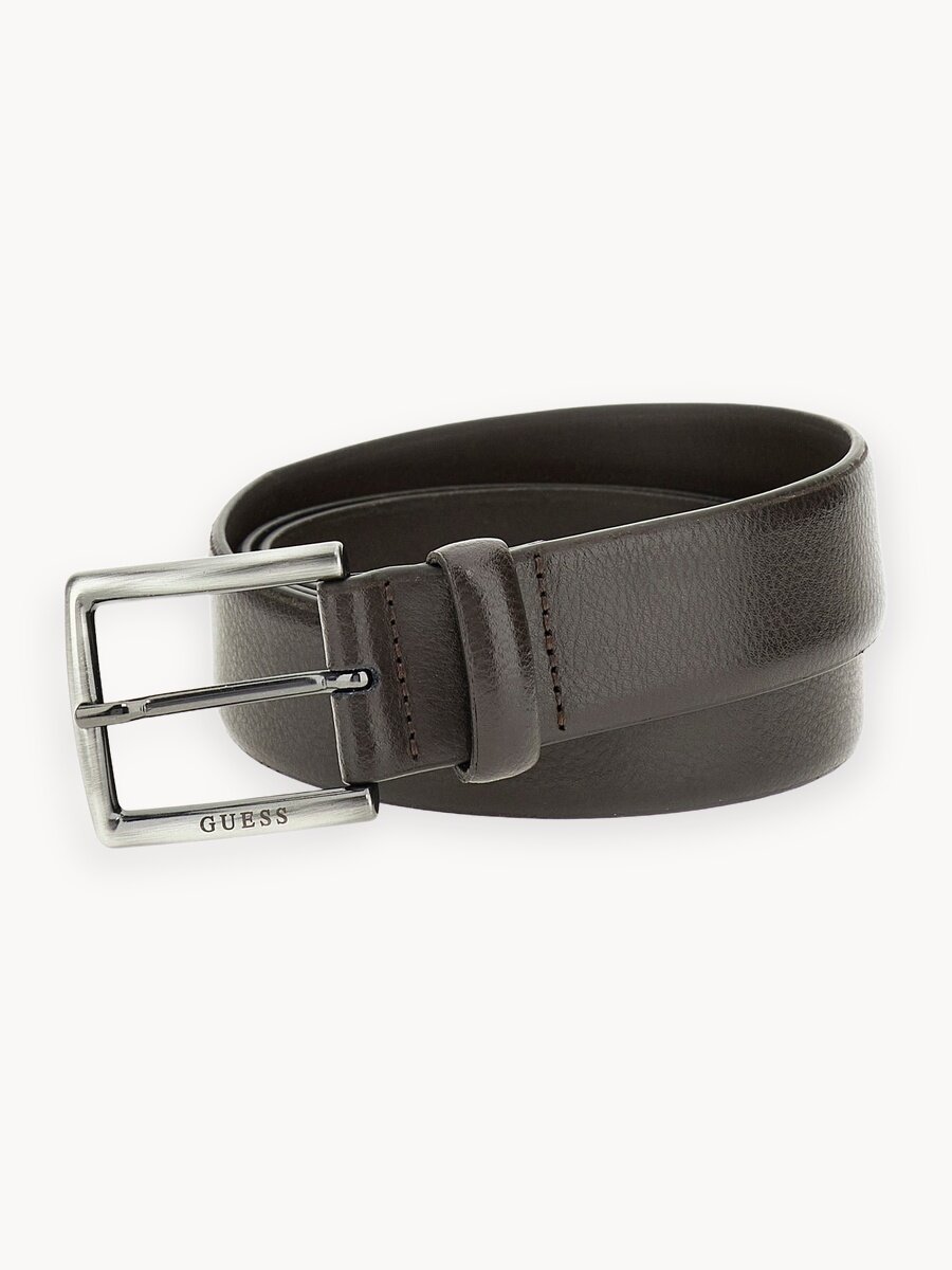 Ремень GUESS для мужчин, размер M, коричневый