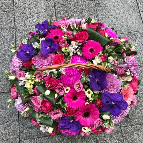 "Моя нежность" - корзинка с цветами