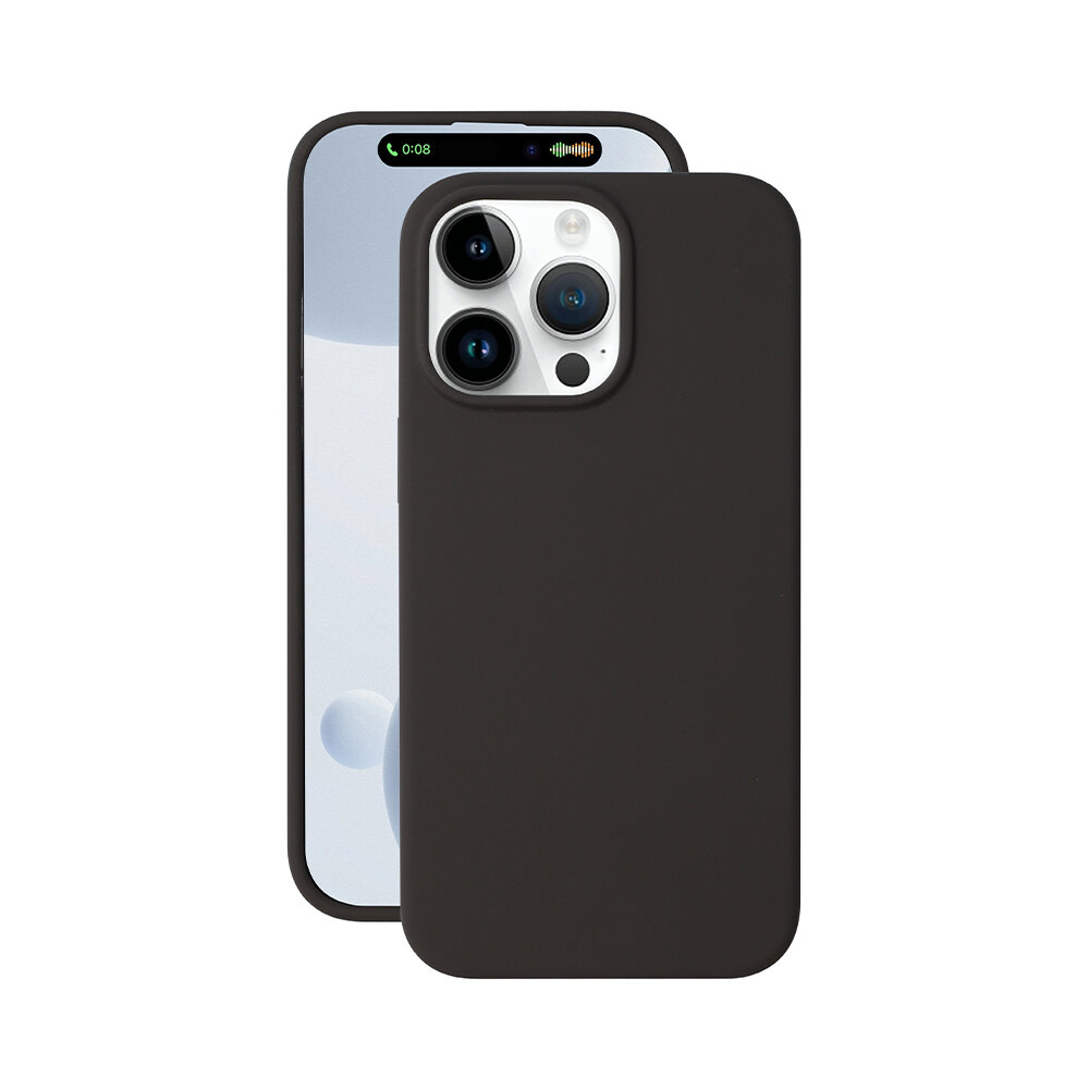 Чехол Liquid Silicone Case Pro Magsafe для Apple iPhone 15 Pro, серый, Deppa, Deppa 88437