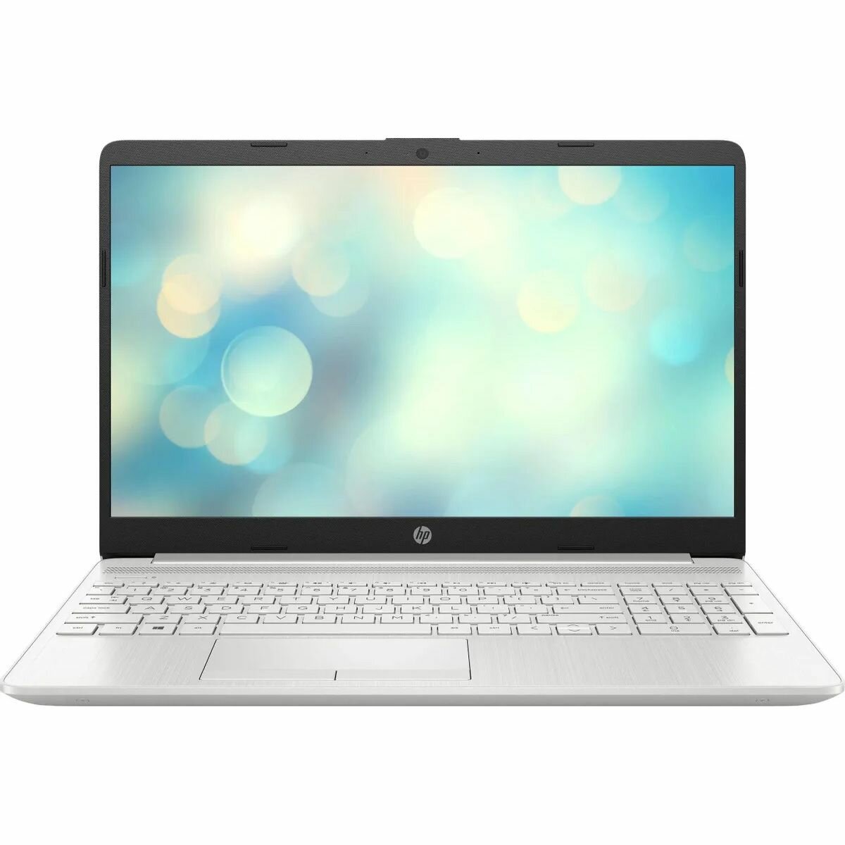 Ноутбук HP 15-dy5131wm 15.6 FullHD (1920x1080) IPS/Intel Core i3-1215U 1.2 ГГц 6 ядер/8 ГБ DDR4 3200 МГц/256 ГБ SSD/Intel UHD Graphics/Windows 11 Home серебристый (8R0M1UA)