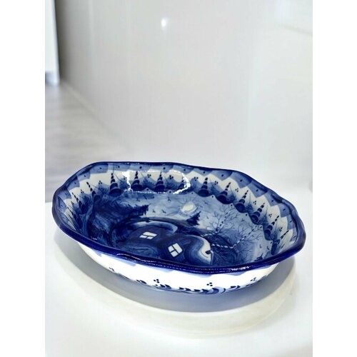 Салатник гжель 