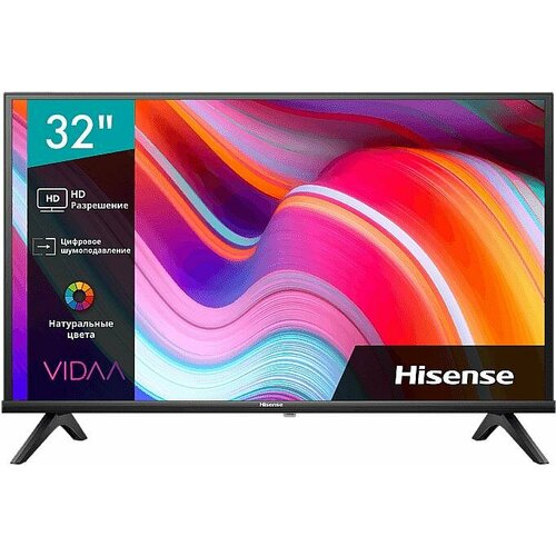 Телевизор LCD Hisense 32A4K (Smart TV VIDAA) 43 телевизор hisense 43a6bg hdr led черный