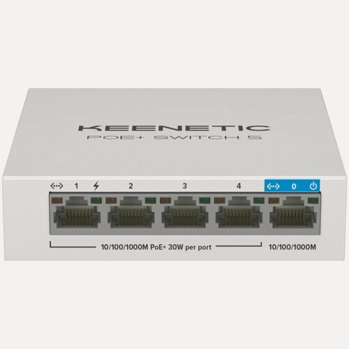 Изображение товара Коммутатор Keenetic KN-4610 5xGbLAN PoE+