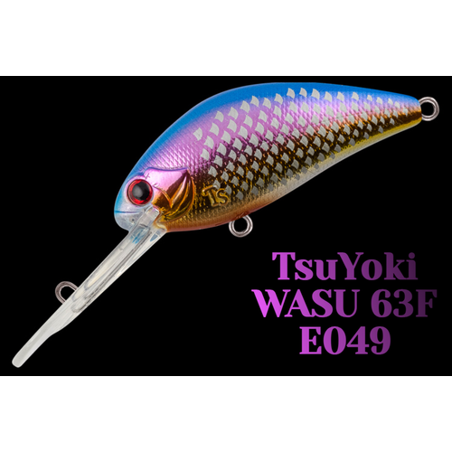 Воблер TsuYoki WASU 63F E049 вес 13 гр воблер tsuyoki wasu 63f f1530 вес 13 гр