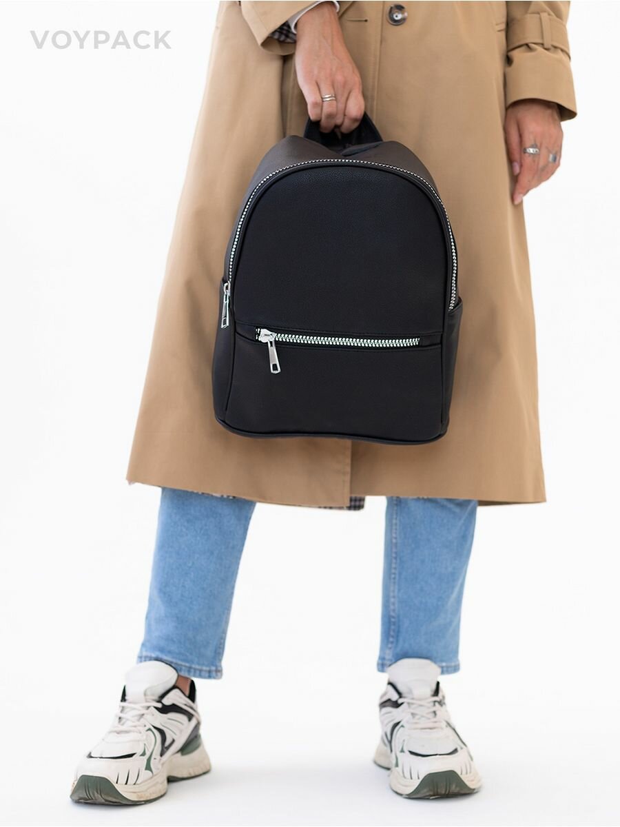 фото Городской рюкзак кожаный