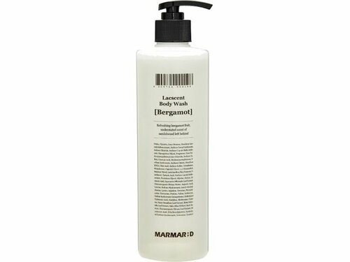 Парфюмированный гель для душа MARMAR; D Lacscent Body Wash Bergamot