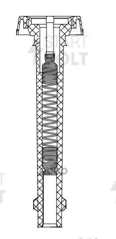 Наконечник Катушки Зажигания Startvolt Газ, Уаз С Двиг. 405/409 С Резистором (St STARTVOLT арт. STC 0317