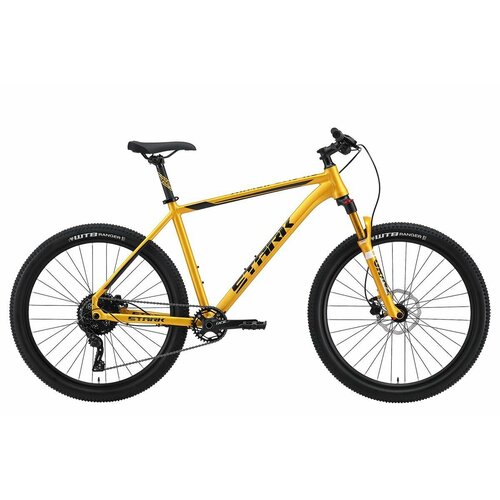Велосипед Stark Armer 275 HD 2024 18 золотой матовыйчерный 8468000₽