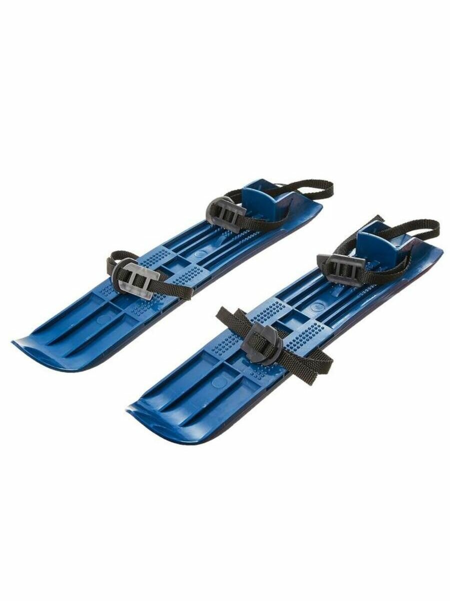 фото Лыжи детские с ремнями "Новокузнецк"