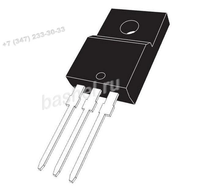 GT45F122, Транзистор IGBT, TO220SIS, (45A, 300В, 2,7В)