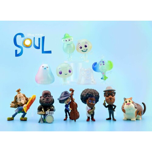 Мини-фигурки Disney Pixar Soul Minis Blind Bags - упаковка из 4 шт.